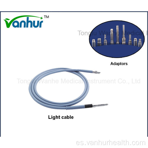 Cable de luz de accesorios endoscópicos médicos